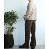 aimoha menセンタータックフレアパンツ | aimoha men | 詳細画像9