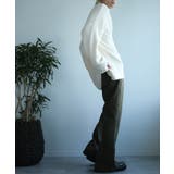 aimoha menセンタータックフレアパンツ | aimoha men | 詳細画像12