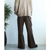 aimoha menセンタータックフレアパンツ | aimoha men | 詳細画像16