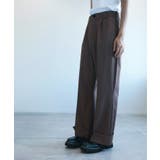 モカ | aimoha menフォールド裾パンツ【セットアップ対応】 | aimoha men