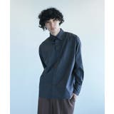 aimoha menビッグシルエットバック刺繍シャツ | aimoha men | 詳細画像5