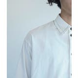 aimoha menステッチバイカラーシャツ | aimoha men | 詳細画像8