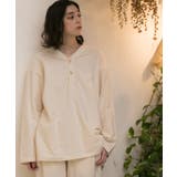 ホワイト | V NECK SLEEPING SHIRTS【smore】 | aimoha 