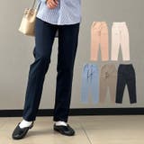 センター切り替えスラックスパンツ スラックス レディース | aimoha | 詳細画像1