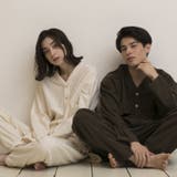 V NECK SLEEPING SHIRTS【smore】 | aimoha  | 詳細画像1 