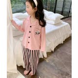 【aimoha-KIDS-】韓国子供服 ルームウェアパジャマ 上下2点セット | aimoha kids | 詳細画像6 