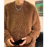 メンズ シャギーニット プルオーバー【AW】 | aimoha men | 詳細画像1 