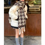 ブラウン | 【Jasmine】ボリュームマフラー | aimoha