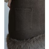 【Jasmine】エコファーハイウエストミニスカート【AW】 | aimoha | 詳細画像2