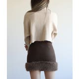 【Jasmine】エコファーハイウエストミニスカート【AW】 | aimoha | 詳細画像5