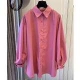 ピンク1 | シャツ ブラウス コットンカラーオーバーシャツ | aimoha