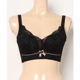 バイカラー大柄レースブラ | aimoha | 詳細画像13