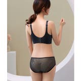 バイカラー大柄レースブラ | aimoha | 詳細画像4