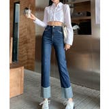 ロールアップデニム | aimoha | 詳細画像6