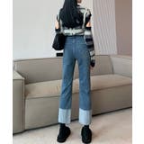 ロールアップデニム | aimoha | 詳細画像7