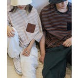 tシャツ Tシャツ BORDER POCKET S/S T SHIRTS | aimoha  | 詳細画像8 