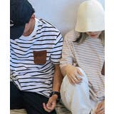 tシャツ Tシャツ BORDER POCKET S/S T SHIRTS | aimoha  | 詳細画像13 