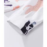 【HOOK】かわいい動物イラスト総柄プリントシャツ | HOOK | 詳細画像5 