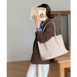 オフホワイト | シンプルトートバッグ | aimoha 