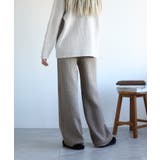 柔らか 裏起毛暖かパンツ 外出できるロングパンツ | aimoha  | 詳細画像4 