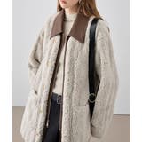 【BANICO】秋冬ふわふわジャケット 合皮カラー【AW】 | aimoha | 詳細画像1