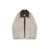 【BANICO】秋冬ふわふわジャケット 合皮カラー【AW】 | aimoha | 詳細画像4