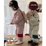 【aimoha-KIDS-】子供服 スポーツ風ジャケットセットアップ | aimoha kids | 詳細画像3