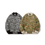 HOOK -original- ひまわり総柄ジャカードブルゾン | HOOK | 詳細画像1 