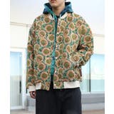 HOOK -original- ひまわり総柄ジャカードブルゾン | HOOK | 詳細画像8 