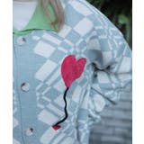 ハート風船を飛ばしたクマちゃん刺繍カーディガン【AW】 | HOOK | 詳細画像16