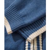 ワッペン刺繍レーシング風ダブルジップカーディガン | HOOK | 詳細画像8