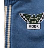 ワッペン刺繍レーシング風ダブルジップカーディガン | HOOK | 詳細画像11