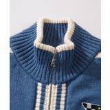 ワッペン刺繍レーシング風ダブルジップカーディガン | HOOK | 詳細画像6