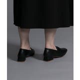 【shoes365】ローヒールスクエアトゥローファー | aimoha | 詳細画像3