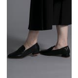 【shoes365】ローヒールスクエアトゥローファー | aimoha | 詳細画像6