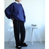 英文字刺繍ビッグシルエットエアスウェット【AW】 | aimoha  | 詳細画像10 