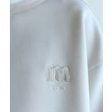 英文字刺繍ビッグシルエットエアスウェット【AW】 | aimoha  | 詳細画像11 