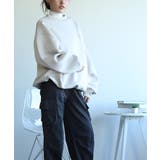 英文字刺繍ビッグシルエットエアスウェット【AW】 | aimoha  | 詳細画像14 