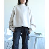 英文字刺繍ビッグシルエットエアスウェット【AW】 | aimoha  | 詳細画像15 