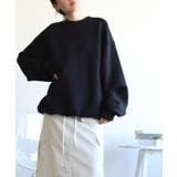 英文字刺繍ビッグシルエットエアスウェット【AW】 | aimoha  | 詳細画像22 