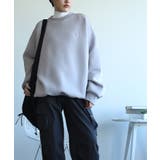 英文字刺繍ビッグシルエットエアスウェット【AW】 | aimoha  | 詳細画像4 