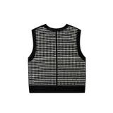 HOOK -original- パッチワークかぎ針風編み透かしベスト | HOOK | 詳細画像3 