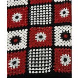 HOOK -original- パッチワークかぎ針風編み透かしベスト | HOOK | 詳細画像6 