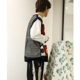 HOOK -original- パッチワークかぎ針風編み透かしベスト | HOOK | 詳細画像9 