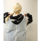 HOOK -original- パッチワークかぎ針風編み透かしベスト | HOOK | 詳細画像16 