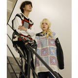 HOOK -original- パッチワークかぎ針風編み透かしベスト | HOOK | 詳細画像19 