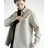 ベージュ | aimoha MEN/SLIM FIT SHIRT デニムシャツ | aimoha men