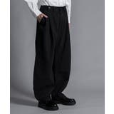 ブラック | BAGGY DOUBLE BELT | aimoha men