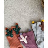 【mosox】かわいい立体サボテン付きkidsロング丈靴下4点セット | aimoha kids | 詳細画像8