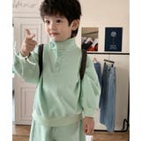 【aimoha-KIDS-】子供服 スポーツ風スウェットセットアップ | aimoha kids | 詳細画像5